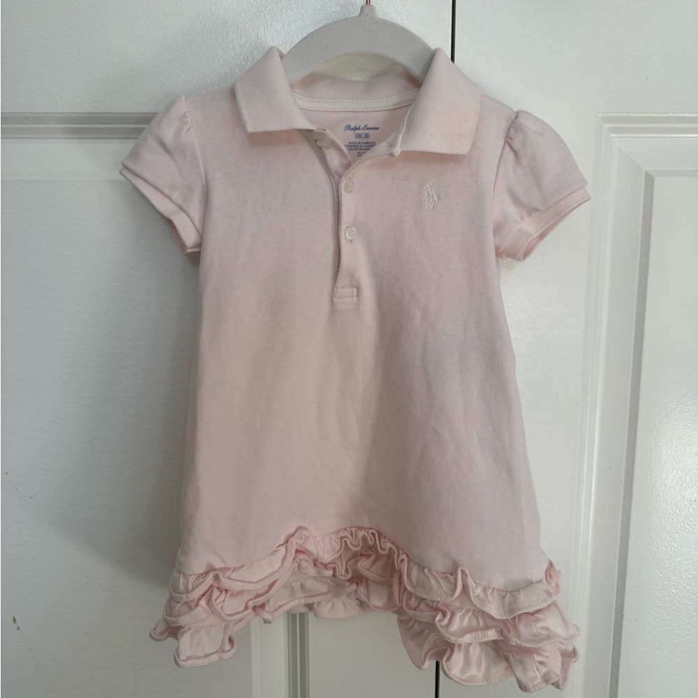 Ralph Lauren 18m Light Pink Polo Dress